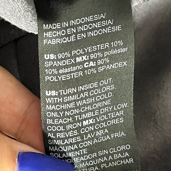 White House Black Market Grey Runway Vegan Suede Leggings sz 2 - Picture 8 of 12